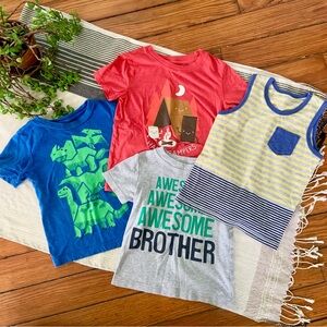 Toddler Boys Summer Shirts Lot of 4